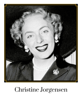 Christine Jorgensen Christine Jorgensen