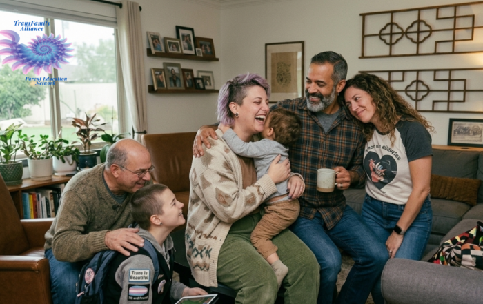 Importancia del apoyo familiar en personas trans